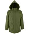 02109 Robyn SOL'S Unisex Robyn Padded Jacket Forest Green colour image